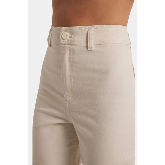 NEW Z SUPPLY rilynn twill pants in sandstone - Picture 4 of 5